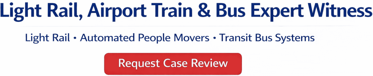 Light Rail Expert Witness